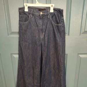 Uniqlo super wide leg flare leg jeans, size M waist size 29"